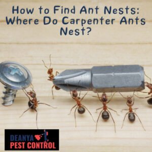 How to Find Ant Nests: Where Do Carpenter Ants Nest?